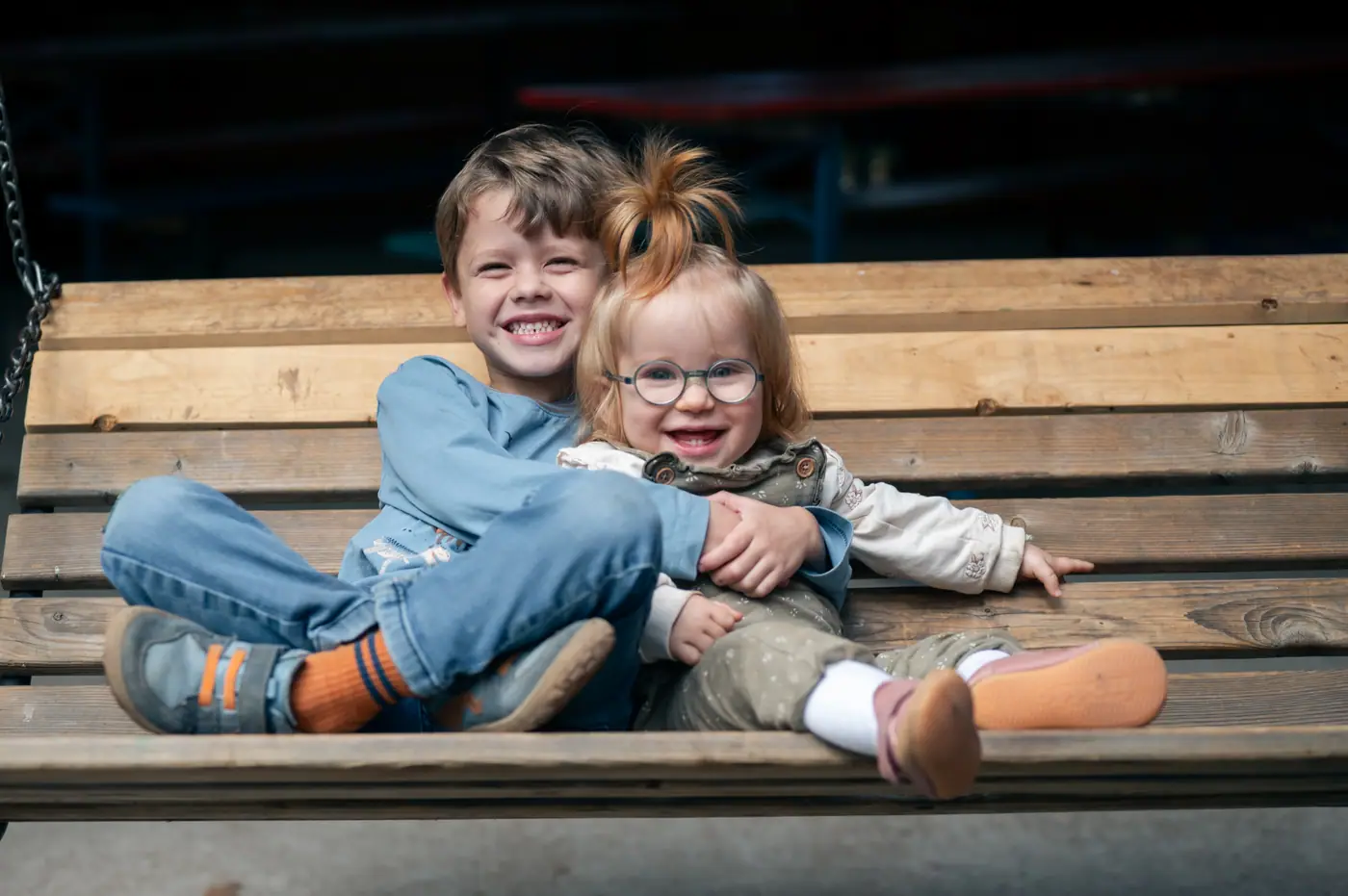 Glückliche Kinder