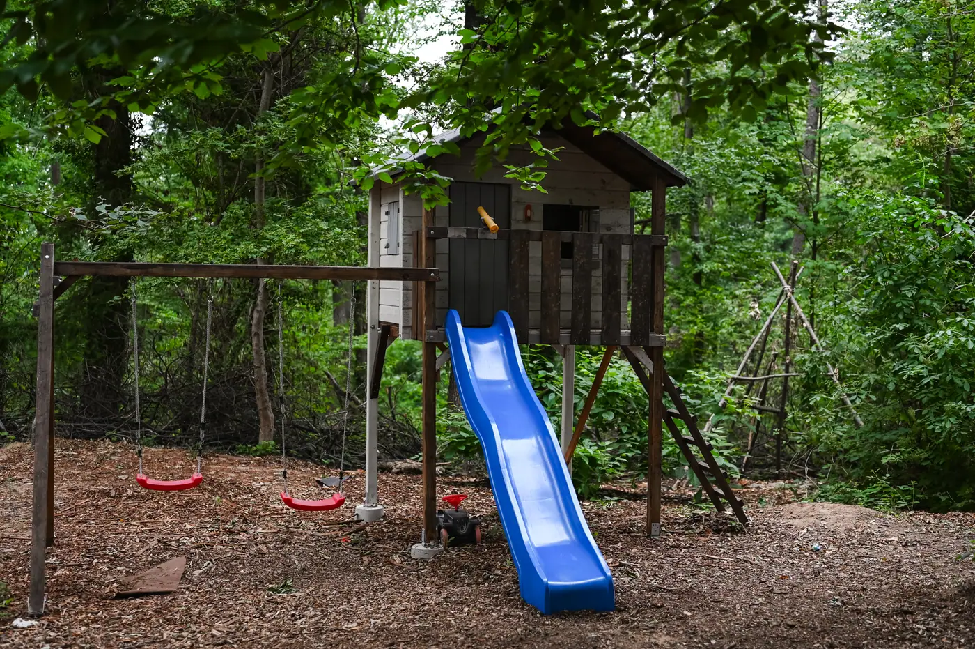 Neuer Spielbereich im Knochengarten
