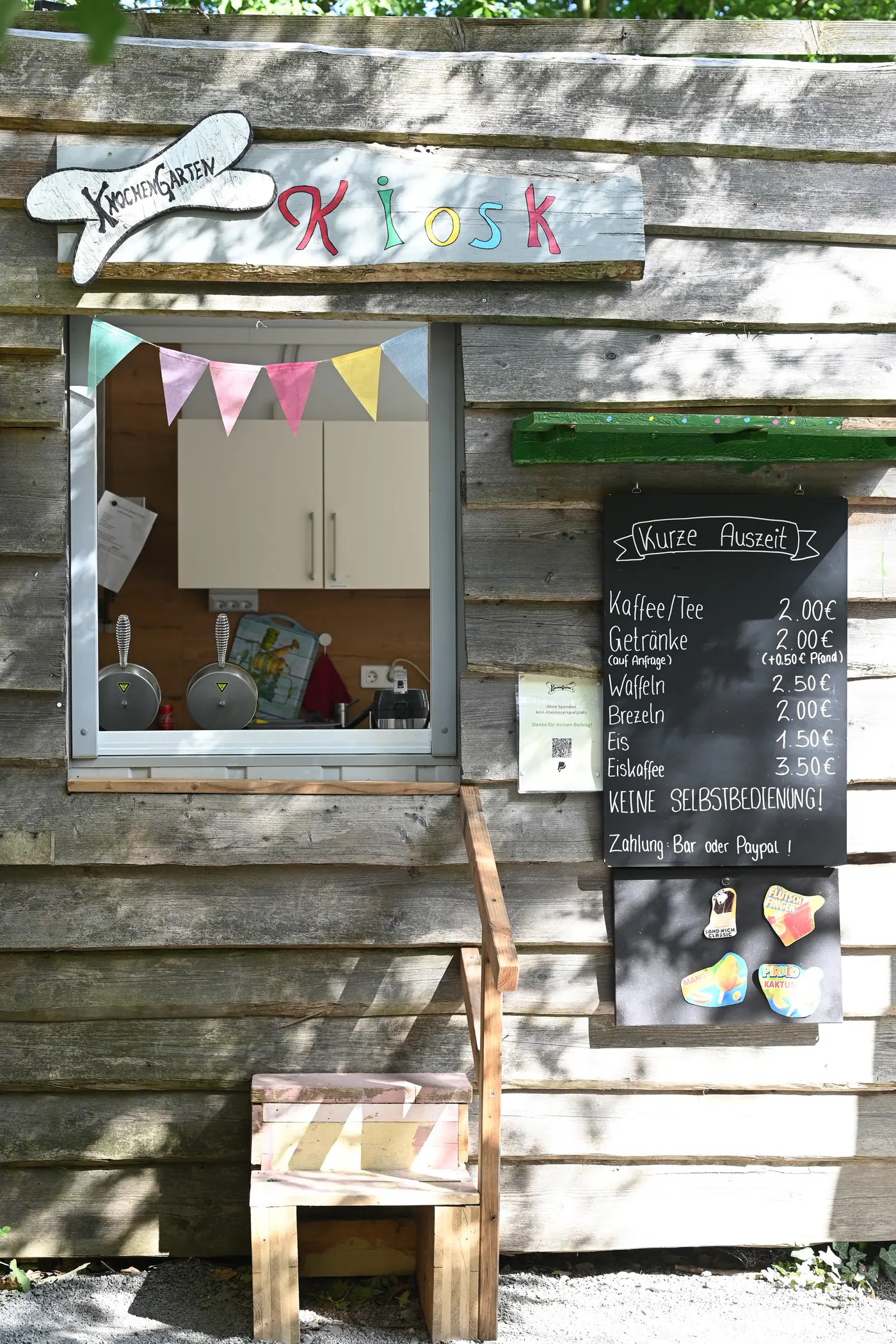 Kiosk im Knochengarten