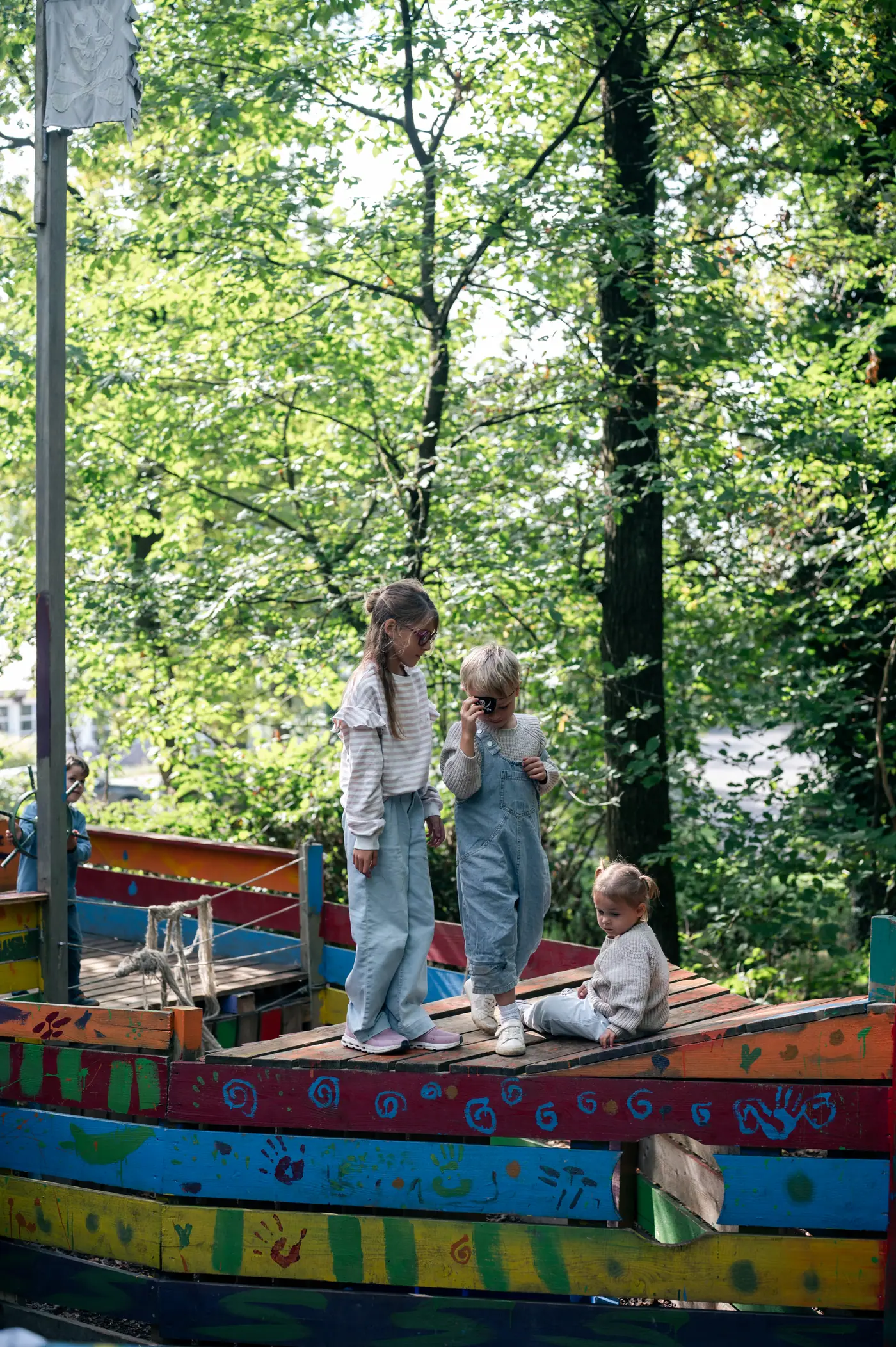 Piratenboot im Knochengarten